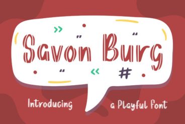 Savon Burg Font