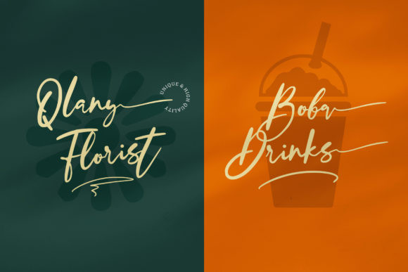 Wondertis Brush Font