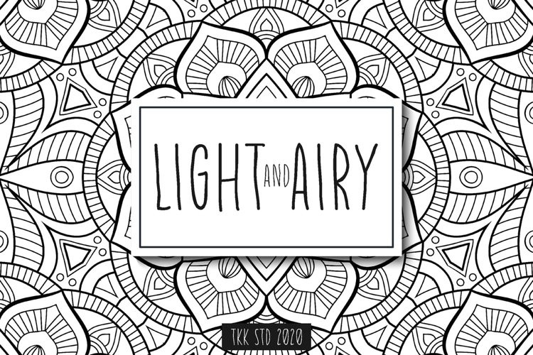 Light And Airy Font