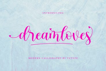 Dreamloves Font