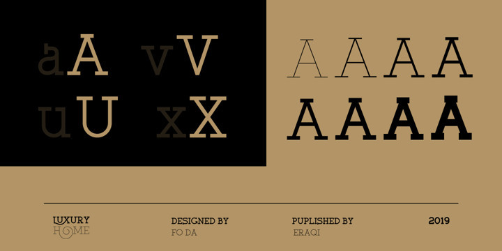 Luxury Home Font
