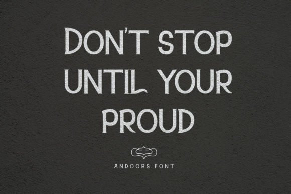 Andoors Font