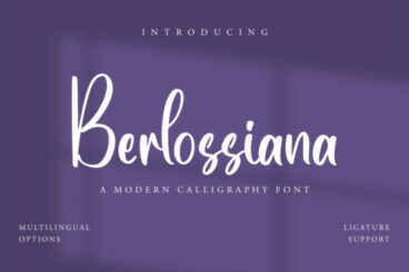 Berlossiana Font