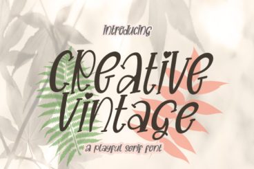CREATIVE Vintage Font