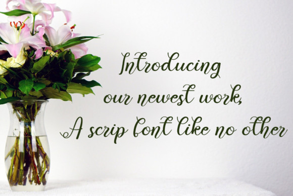 Hallway Wedding Font
