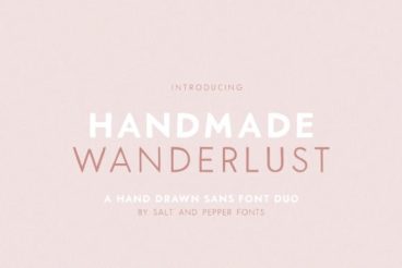 Handmade Wanderlust Font