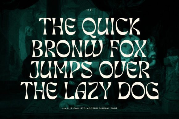 Himalia Callisto Font
