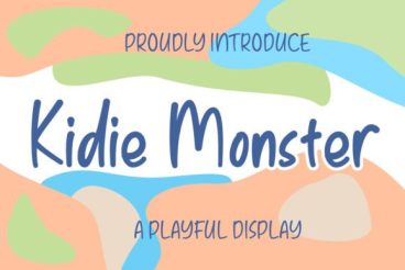 Kidie Monster Font