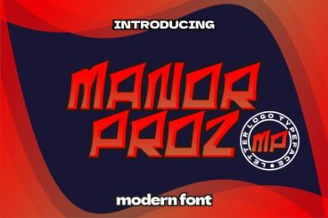 Manor Proz Font