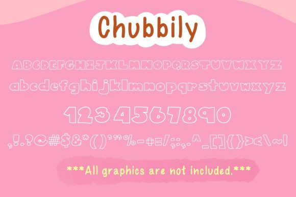 Chubbily and Lovely Chubbily Font