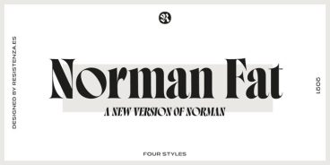 Norman Fat Font
