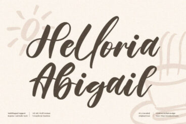 Helloria Abigail Font