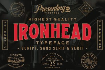 Ironhead Font
