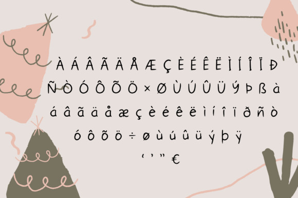 Messy Sketch Font