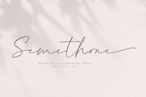 Semethone Font