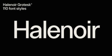 Halenoir Font