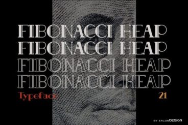 Fibonacci Heap Font