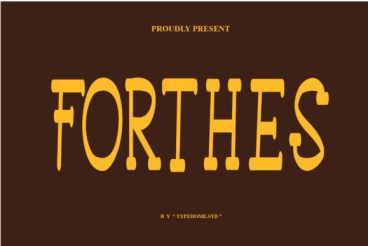 Forthes Font