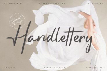 Handlettery Font