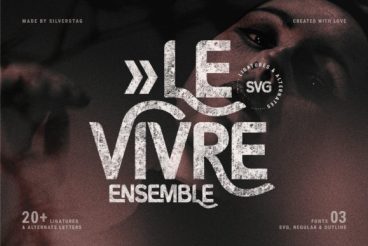 Le Vivre Ensemble Font