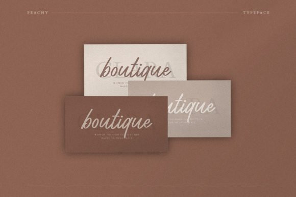 Peachy Font Peachy Font