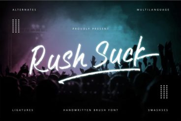 Rush Suck Font