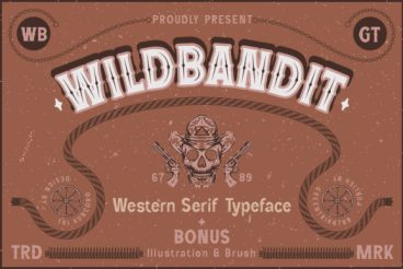 Wild Bandit Font