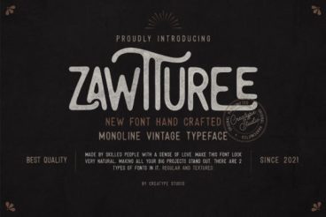 Zawturee Font