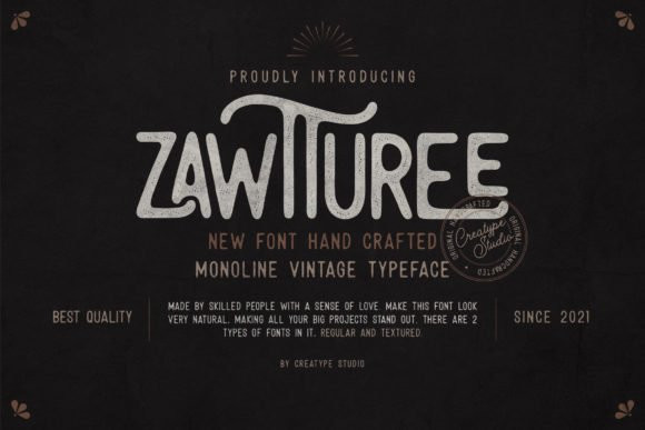 Zawturee Font