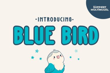 Blue Bird Font