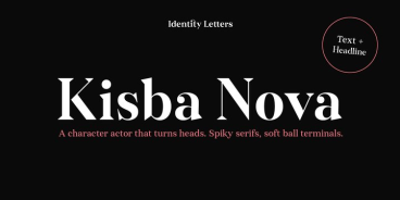 Kisba Nova Font