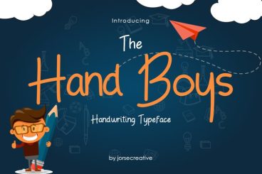 Hand Boys Font