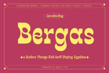 Bergas Font