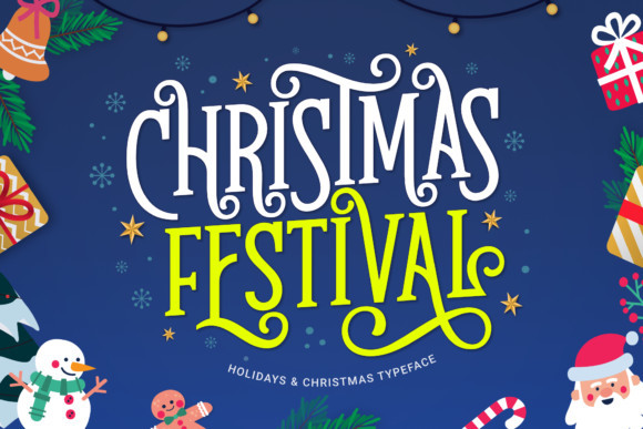 Christmas Festival Font Christmas Festival Font