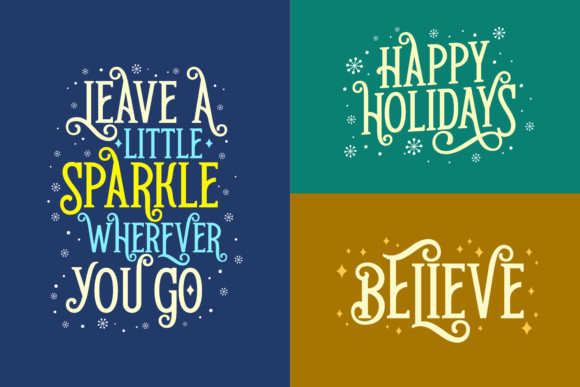 Christmas Festival Font Christmas Festival Font