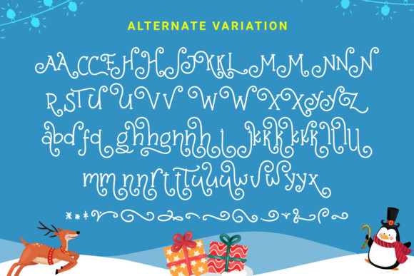 Christmas Midnight Font