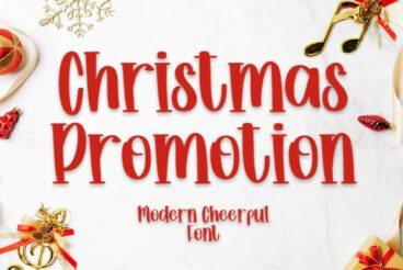 Christmas Promotion Font