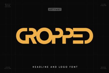 Cropped Font
