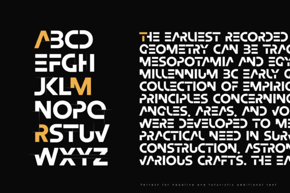 Cropped Font