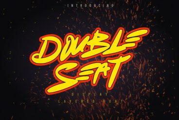 Double Seat Font