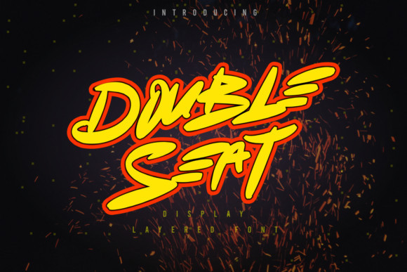 Double Seat Font