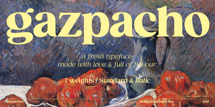 Gazpacho Font Ifonts Xyz