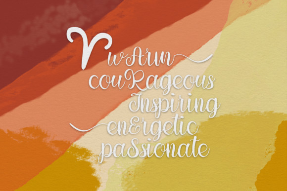 Lively Aries Duo Font