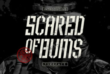 Scared of Bums Font