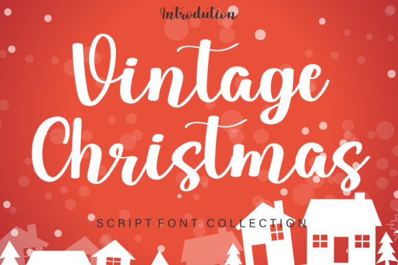 Vintage Christmas Font