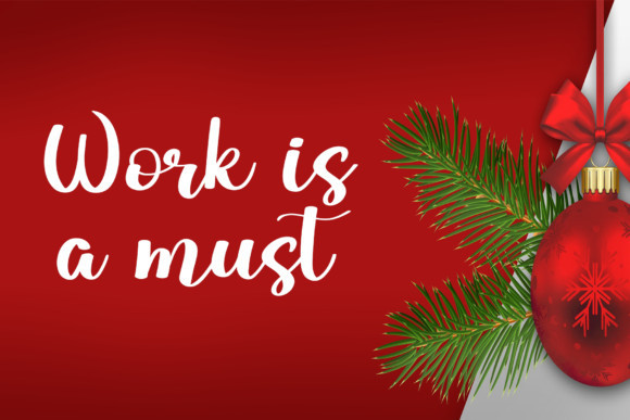 Vintage Christmas Font