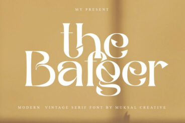 The Bafger Font