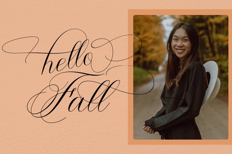 Sweet Flourishing Font Sweet Flourishing Font
