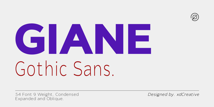 Giane Gothic Sans Font Giane Gothic Sans Font