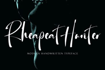 Rhepeat Hunter Font
